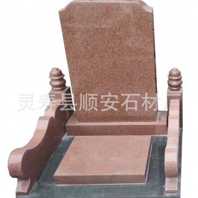 供应贵妃红花岗岩石材高粱红石材荔枝面火烧面板材高粱红干挂石材图5