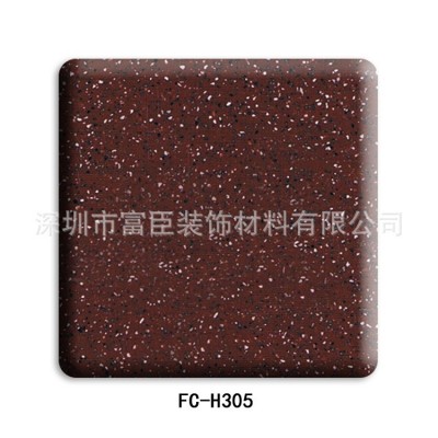 人造石亚克力 石英石板材 加工 H306浅灰【出口品质】图3