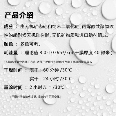 美饰龙防水外墙乳胶漆抗污自清洁室外墙面水漆外墙专用漆环保涂料图4