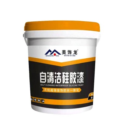 美饰龙防水外墙乳胶漆抗污自清洁室外墙面水漆外墙专用漆环保涂料图5