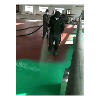 车间喷涂聚脲地坪漆车库手工刷涂聚脲地板漆高强度防开裂耐磨耐用图3