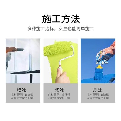批发工业漆水性氨基烤漆5KG/桶改色漆水性工业漆图4