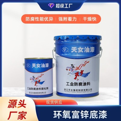 天女牌环氧富锌底漆H53-35（双组分） 钢结构防腐涂料环氧重防腐图2