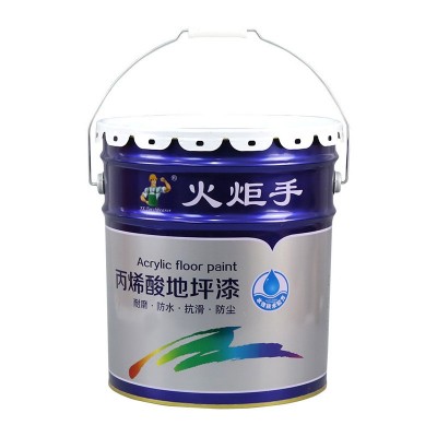 水性地坪漆三合一净味仓库学校地面漆厂房室外防水耐磨地板漆批发图5