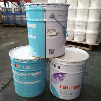水性装饰漆涂料水性漆吉人牌PU PV PVC水性银白油漆涂料窗帘布图3