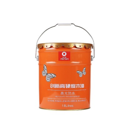 彩菊油性木油高硬度木器涂料透明木地板清漆 高光防腐耐候木器漆图5