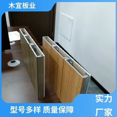 高强度 覆膜金属防火板 室内墙面装饰 木宜板业图3