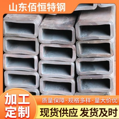热镀锌方管厂家 厚壁q235b矩管方形管无缝方钢钢铁大口径 方通钢
