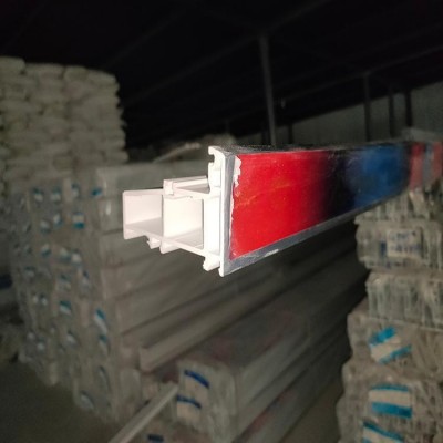 塑料60平开框型材生产厂家 太萌塑钢80 88推拉门窗型材材料批发图5