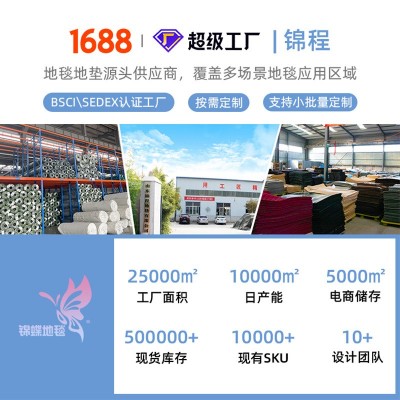 亚马逊菠萝纹地垫入户门垫门口脚垫进门玄关地垫家用防滑地毯垫子图2