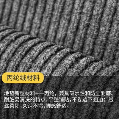 入户门地垫大门口进门耐脏脚垫2023新款门外出入平安门垫红色地毯图2
