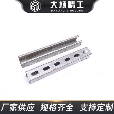 C型钢 热镀锌C型钢 高铁用冷弯C型槽钢 楼顶转换层专用图4