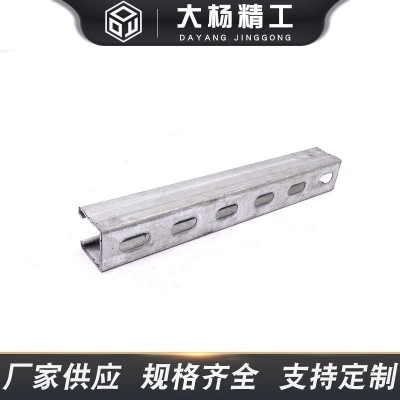 C型钢 热镀锌C型钢 高铁用冷弯C型槽钢 楼顶转换层专用图2