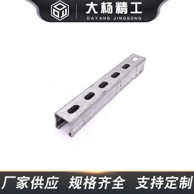 C型钢 热镀锌C型钢 高铁用冷弯C型槽钢 楼顶转换层专用图3