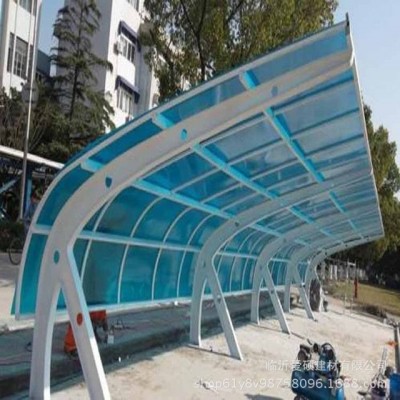 实心PC耐力板批发爱硕走廊顶蓬采光聚碳酸酯板厂家图3