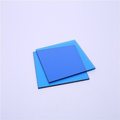 迪迈供应蓝色pc耐力板 半透明6mm厚塑胶制品PC板加工图4
