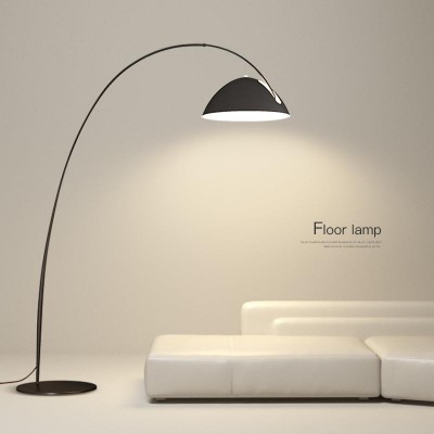 钓鱼灯落地灯现代简约客厅沙发灯北欧创意极简轻奢设计感立式台灯
