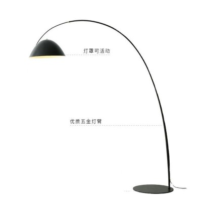 钓鱼灯落地灯现代简约客厅沙发灯北欧创意极简轻奢设计感立式台灯图5