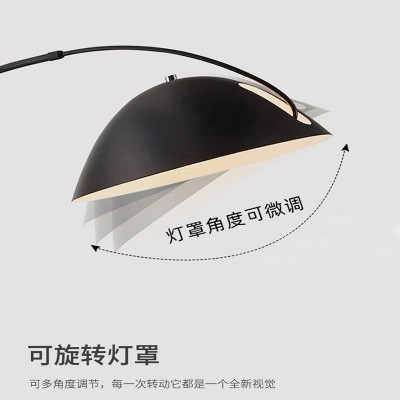 钓鱼灯落地灯现代简约客厅沙发灯北欧创意极简轻奢设计感立式台灯图4