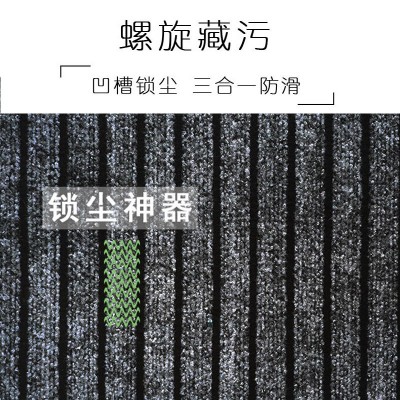 七条纹地毯家用厨房浴室商用大面积入户门垫酒店走廊楼梯脚垫防滑图2