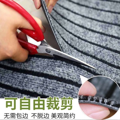 七条纹办公室地毯卧室满铺水泥地通用厨房地垫直播间地垫商用裁剪图4