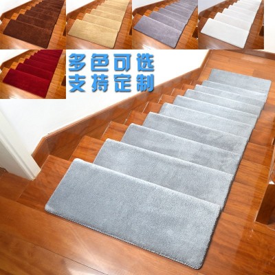 踏步垫地毯棉绒纯色实木大理石瓷砖防滑垫免胶自粘自吸地垫楼梯垫