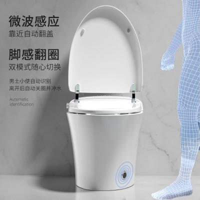 安尚智智能马桶家用遥控全自动即热式虹吸无水压泡沫盾防臭坐便器图4