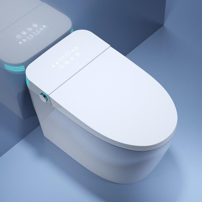 智能马桶一体式坐便器全自动翻盖清洗加热烘干静音全自动翻盖座厕图3