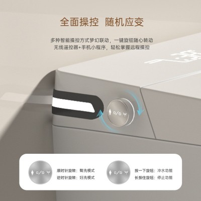 壁挂式智能马桶家用墙排悬挂全自动杀菌翻盖无水压限制小户型挂便图4