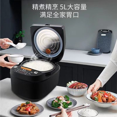 工厂特价多功能家用先科电饭煲5L大容量智能预约先科电饭锅批发图3