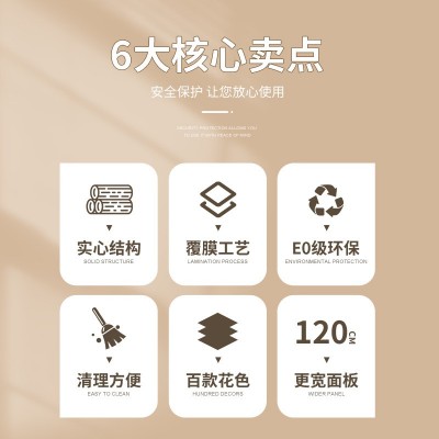 碳晶板免漆木饰面板背景墙集成护墙板竹炭木碳岩板金属镜 面装饰板图3
