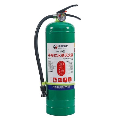 手提式600ml/2L/6L/9L45L/65L环保型水雾型泡沫水基灭火器灭电火图5