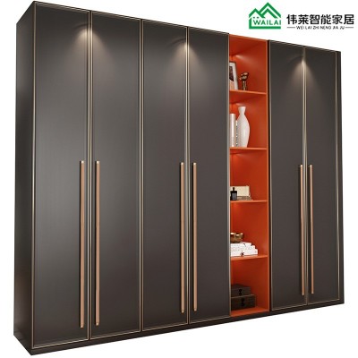 全铝家具全屋衣柜现代轻奢衣帽间一体整体组合定款全屋制家具套餐图5