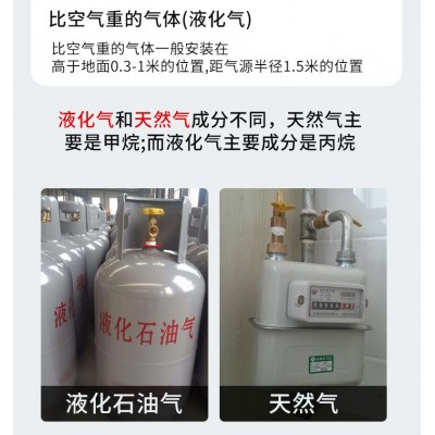家用可燃气报警器液化气天然气报警器家庭饭店厨房可燃气体报警器图3
