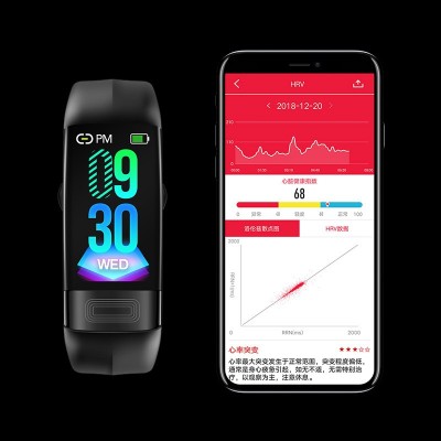 P11智能手环ECG心电图健康测血压心率运动手表蓝牙防水一件代发图3