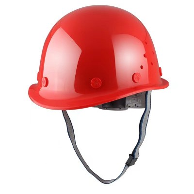 盛峰玻璃钢安全帽工地施工建筑工程透气安全帽工地图5