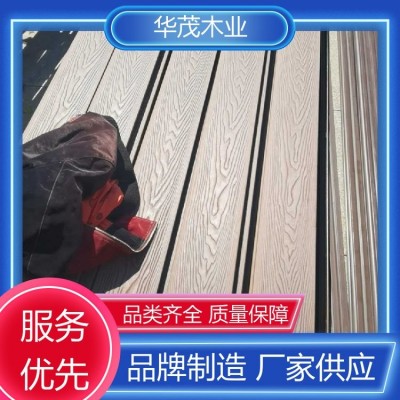 公园景区 塑木地板 安装方便 规格齐全 华茂木业图4