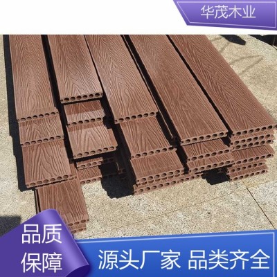 公园景区 塑木地板 安装方便 规格齐全 华茂木业图5