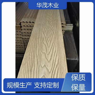 公园景区 塑木地板 安装方便 规格齐全 华茂木业图1