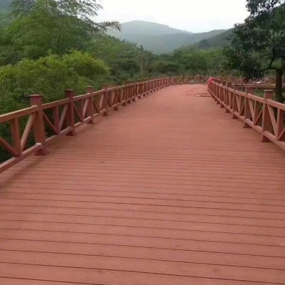 户外景观木塑地板栈道 防水防腐小区露台地板 顺心木业