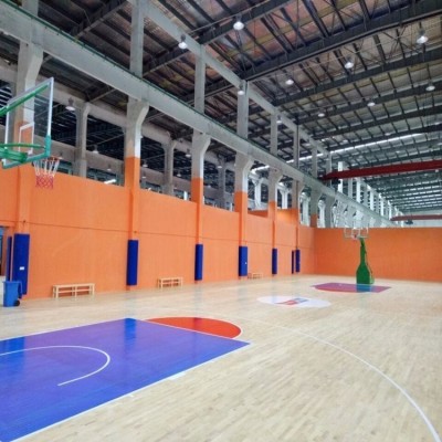 枫桦木运动地板 体育馆 篮球场 羽毛球地板施工 可整体规划设计图2