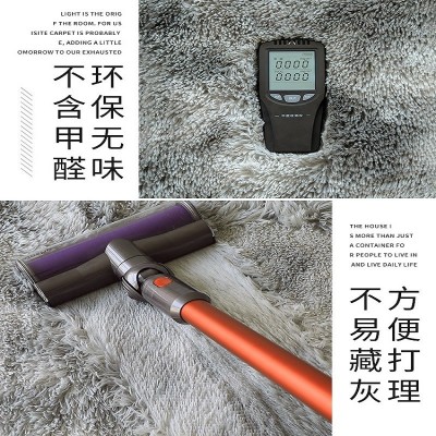 跨境亚马逊北欧长毛卧室地毯客厅满铺现代简约室内网红地毯毛绒毯图4