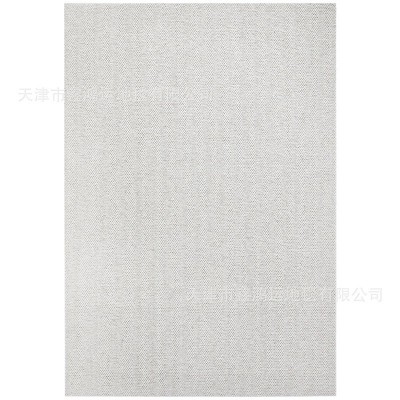 新西兰高脂羊毛地毯客厅茶几纯色素色日式侘寂风极简卧室满铺地垫图5