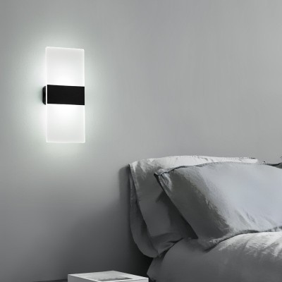LED壁灯人体感应灯床头小夜灯卧室睡眠灯楼道免接线充电走廊玄关图4