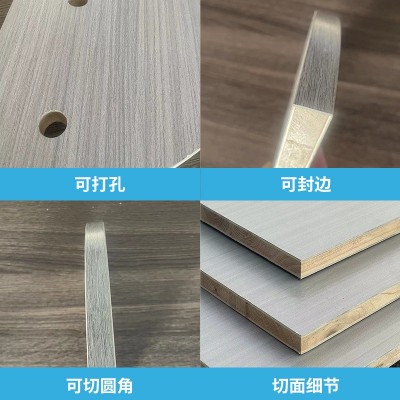 雁居实木板材批发生态板直供杉木板松木板杂木木板材马六甲免漆板图4