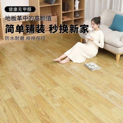 pvc地板革批发水泥地加厚地板革样板房塑胶地板工程革家用地板贴图3