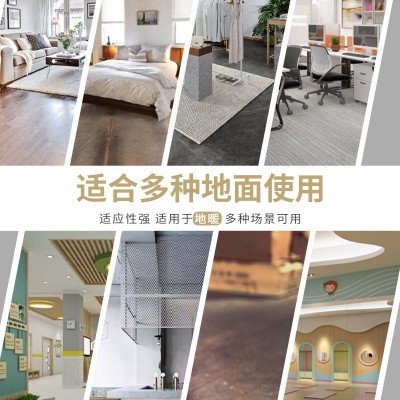 SPC石塑锁扣pvc塑胶地板家装建材家用自粘地板胶木纹石晶卡扣地板图3