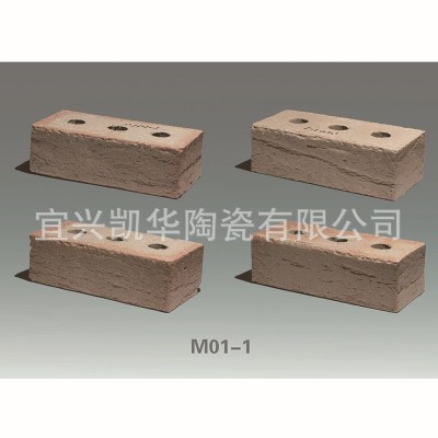 清水砖 M01-1 多孔装饰砖砌筑砖中式建筑景观外墙砖陶土烧结砖图3