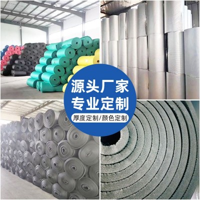 橡塑隔热棉自粘屋顶铝箔保温棉楼顶耐高温隔热板防火防晒保温材料图4