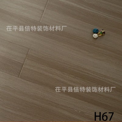 厂家批发工程出租房工地展会 强化复合木地板9mm酒店厂家图4